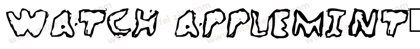 Watch Applemint字体转换